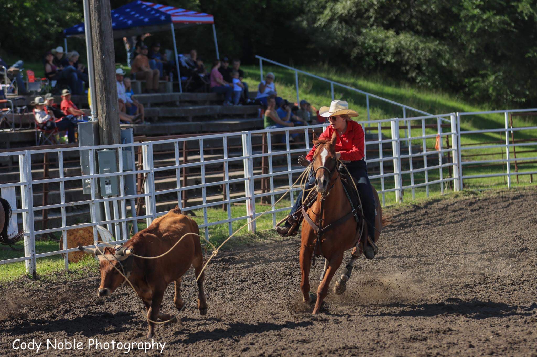 Roping competition